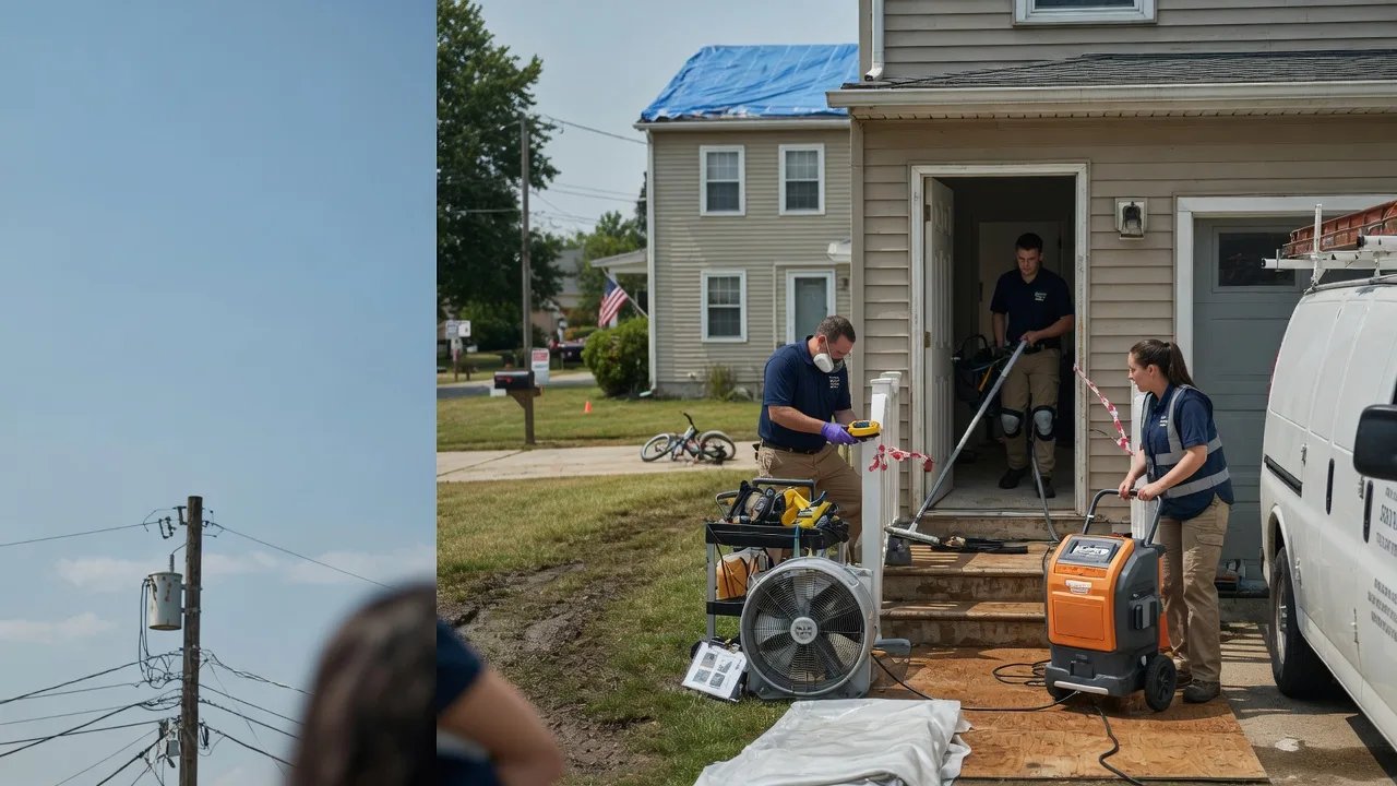 Water Damage Repair in Chamois, MO near me